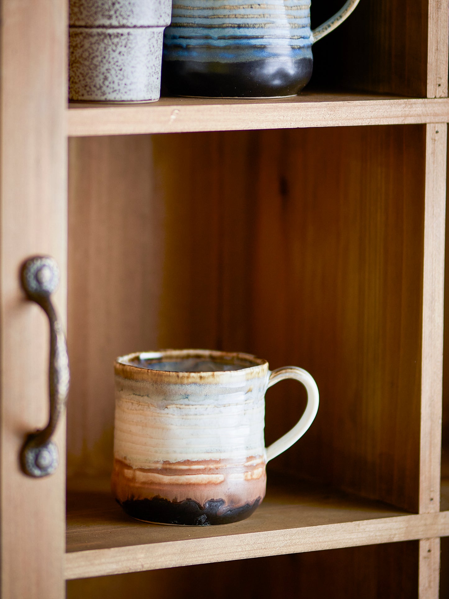 Deana: Tea Mug (Brown) Set of 4