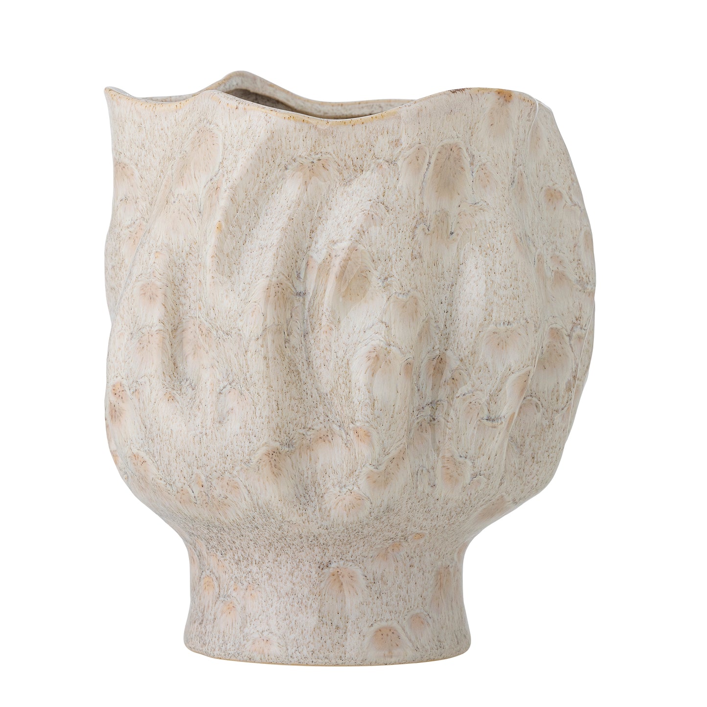 Adair Glazed Vase (White)