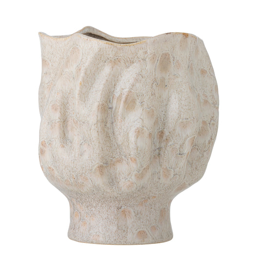 Adair Glazed Vase (White)