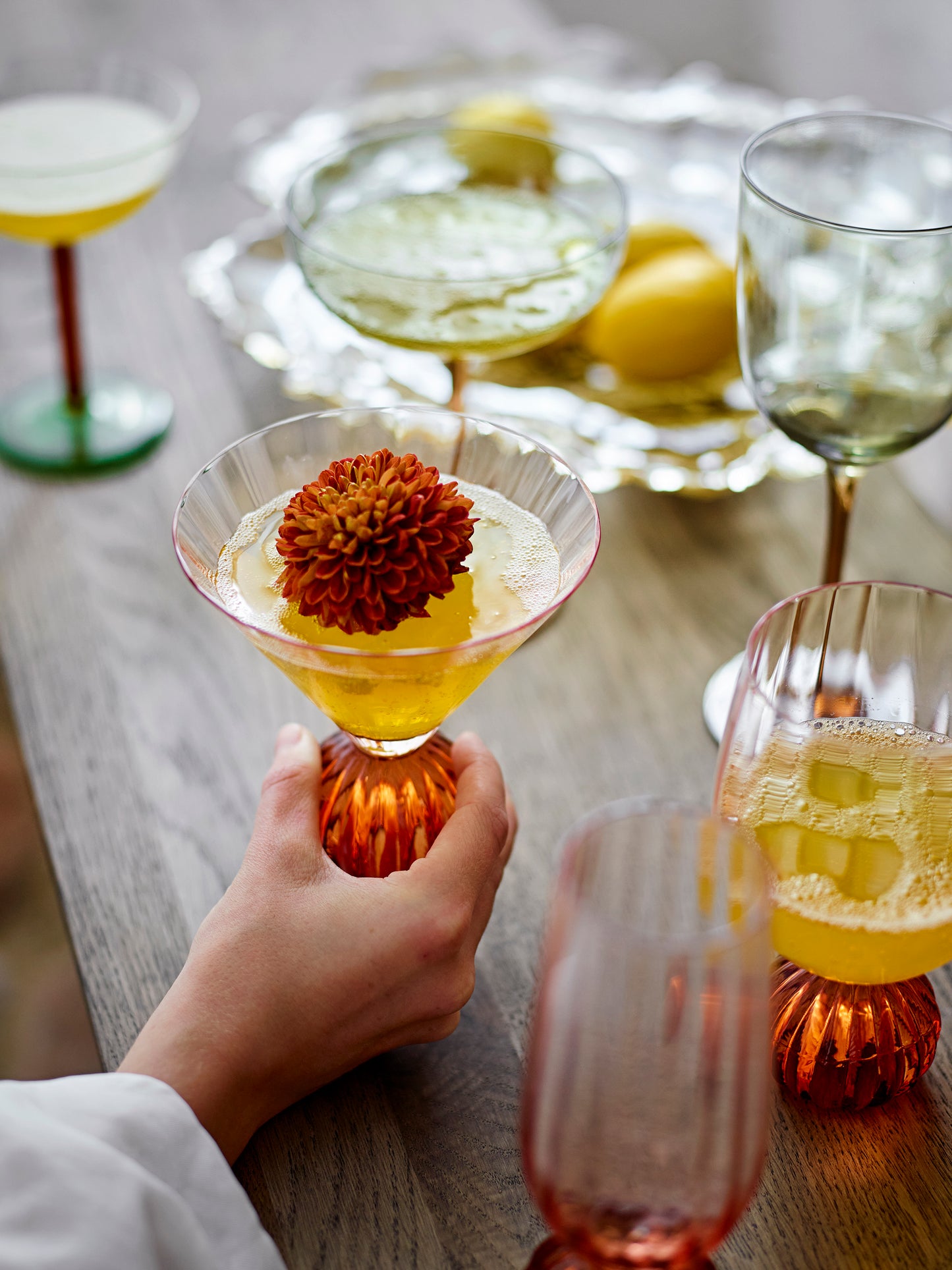 Taurin Cocktail Glass (Rose)