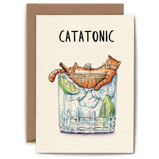 Catatonic Card - Everyday Card: 5" x 7"
