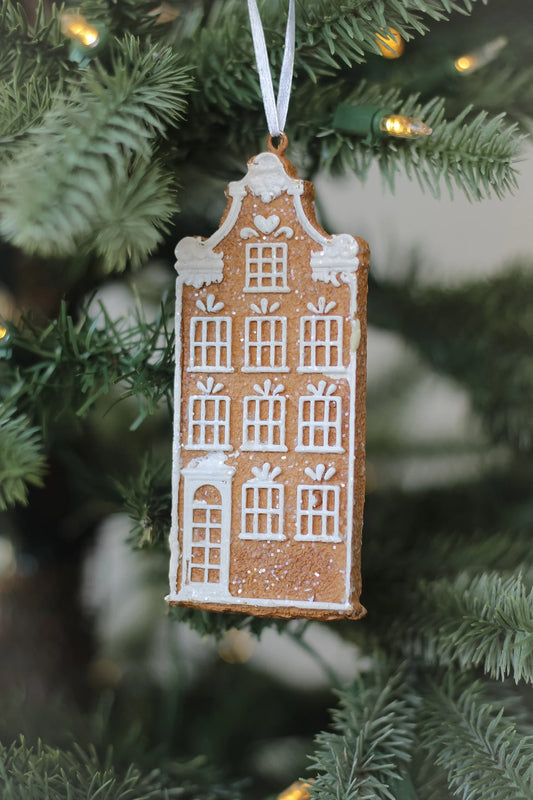 Gingerbread Town House Bauble