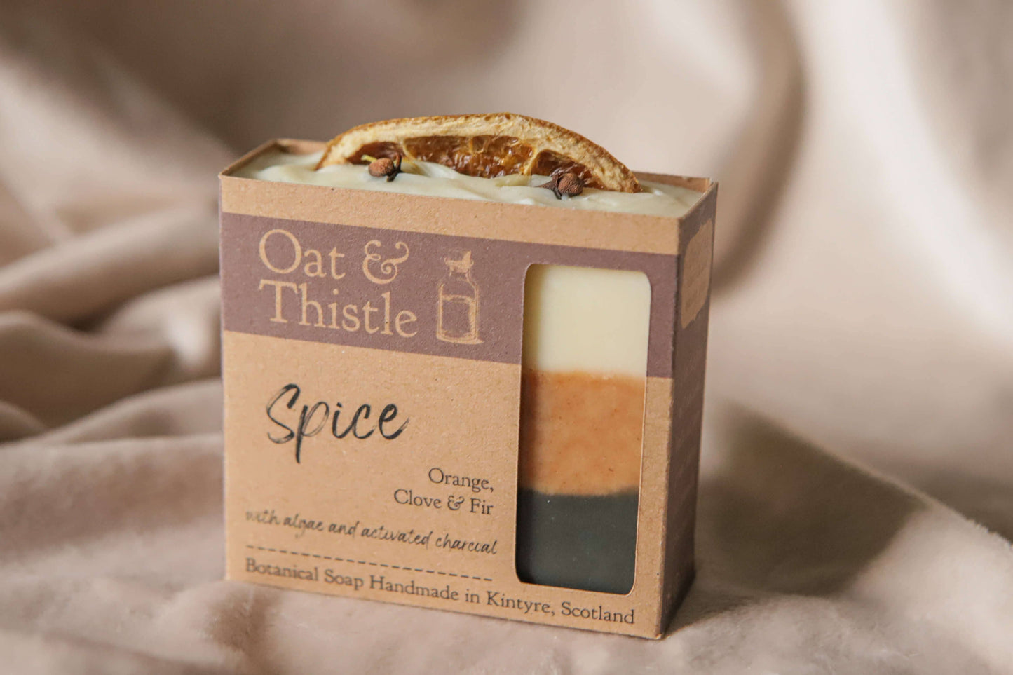 Spice Botanical Soap Bar | Orange & Clove  |  100g Bar