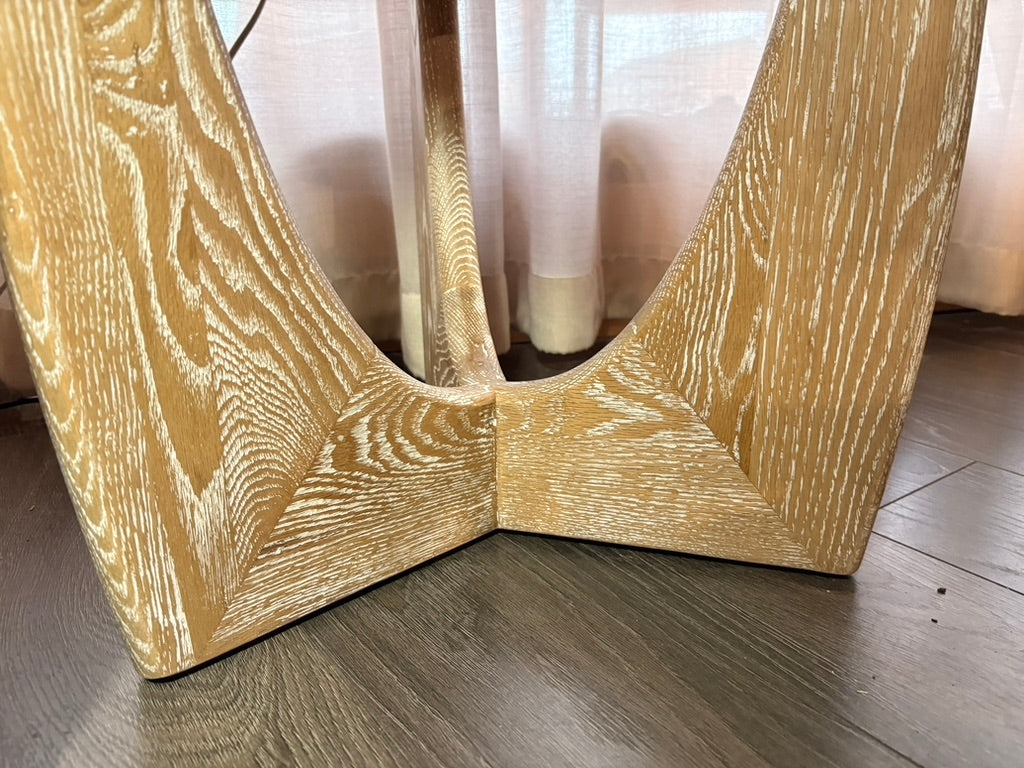 Travertine Arc Side Table