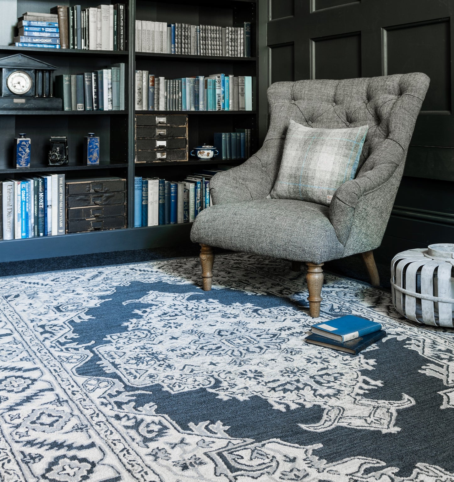 Bronte Fine Loop Rug (Shadow)