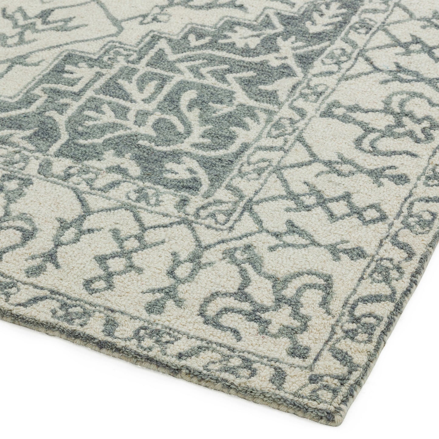 Bronte Fine Loop Rug (Silver)