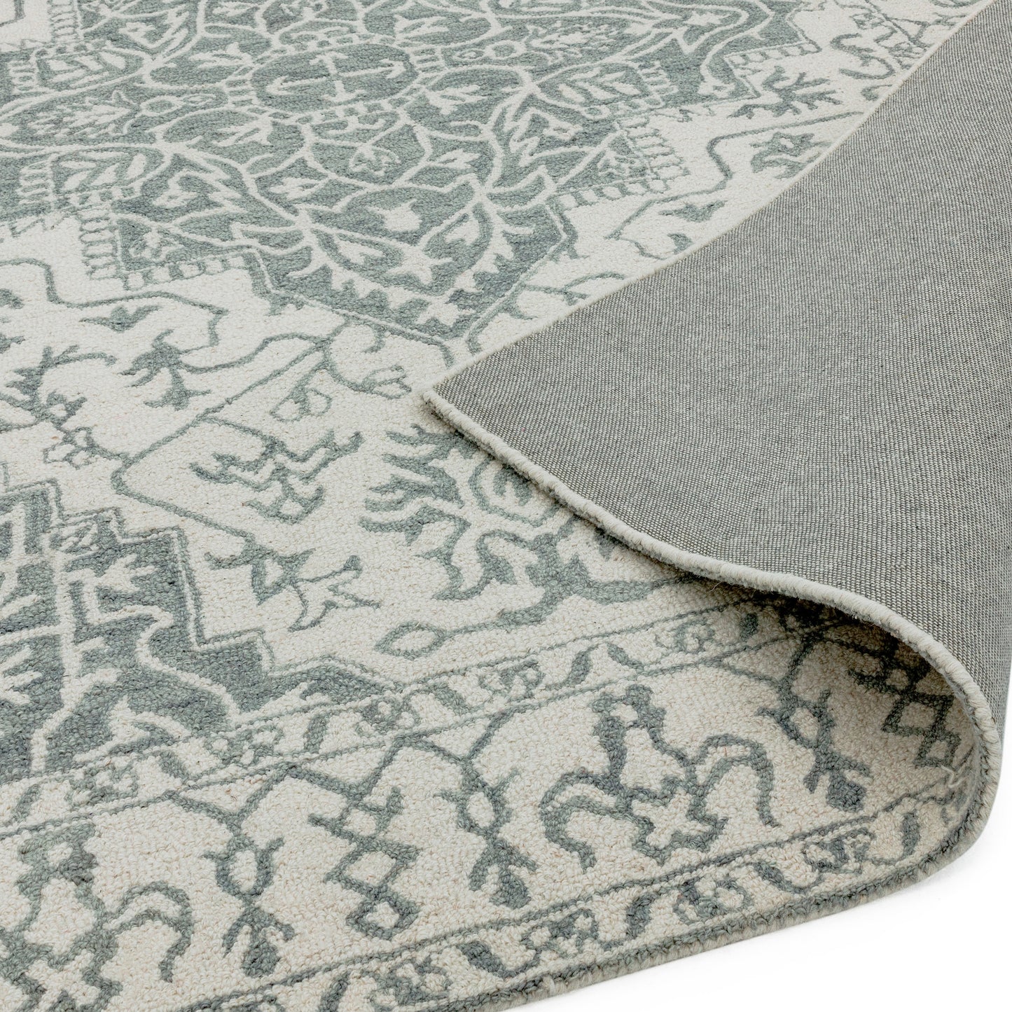 Bronte Fine Loop Rug (Silver)