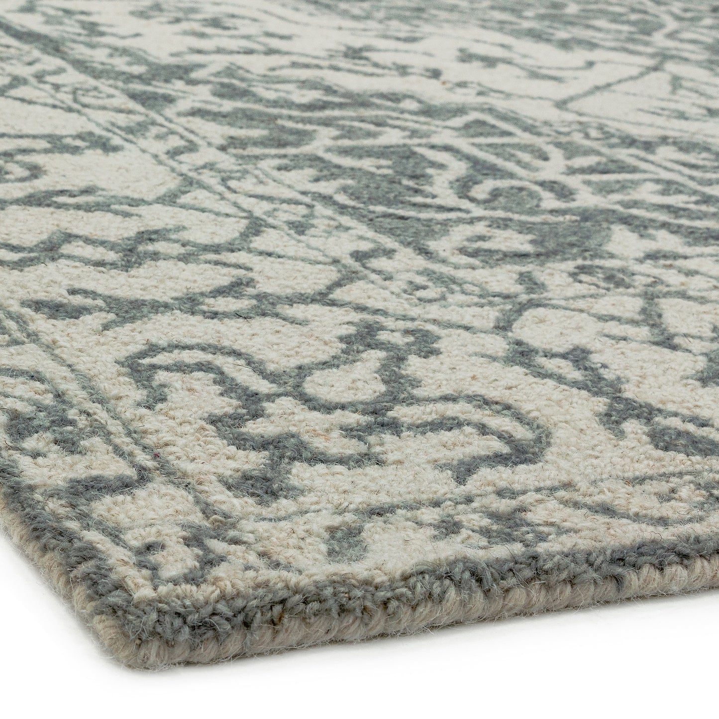 Bronte Fine Loop Rug (Silver)