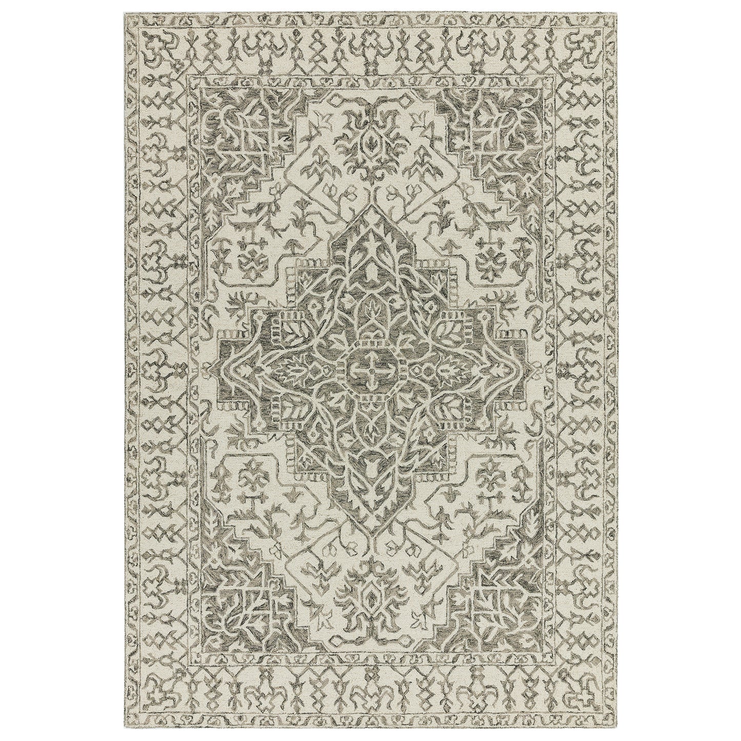 Bronte Fine Loop Rug (Smoke)