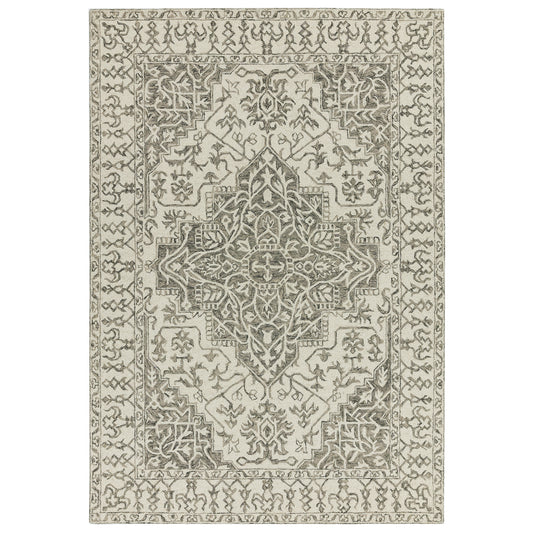 Bronte Fine Loop Rug (Smoke)