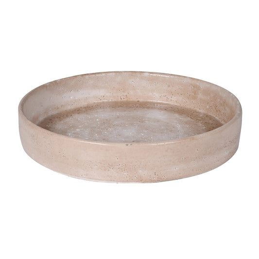 Decorative Cement Tray D33cm