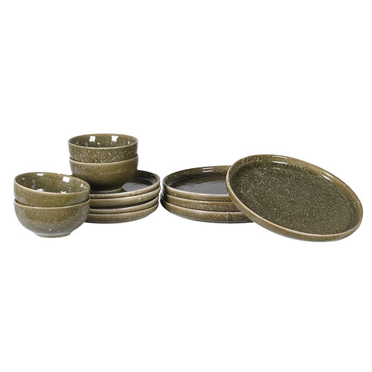 Speckled Green Dinner (12 Piece Set)