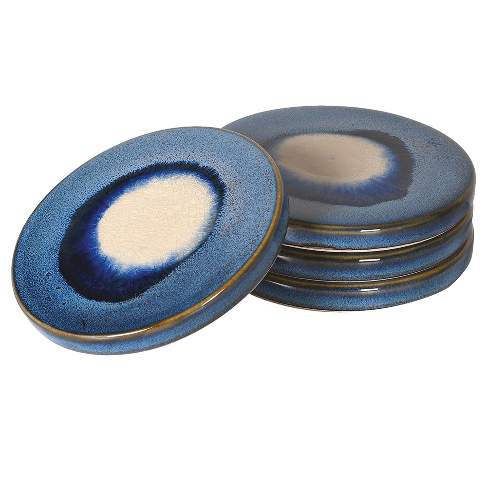 Blue Ceramic Coaster (Set of 4)
