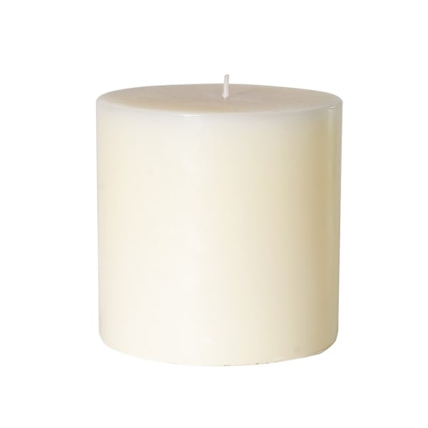 Cream Pillar Candle (15 x 15cm)