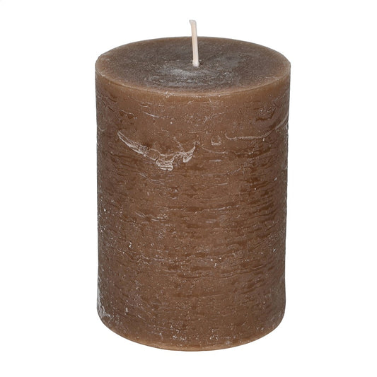 Mocha Pillar Candle (Small)