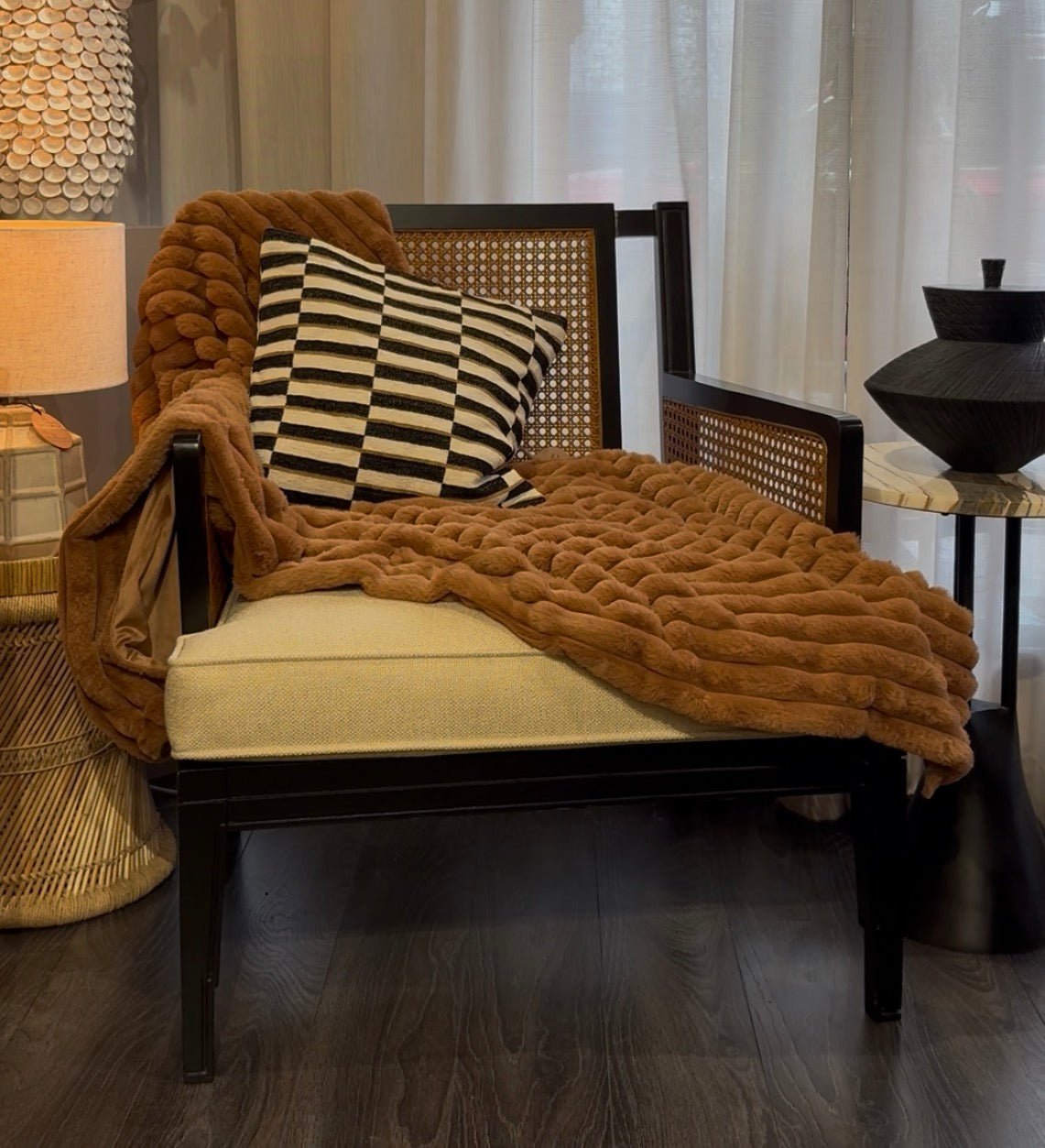 Kensington Chair with Rattan