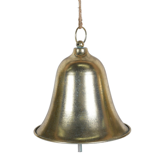 Gold Hanging Bell H25cm