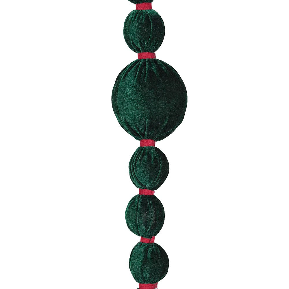 Bobble Garland in Emerald