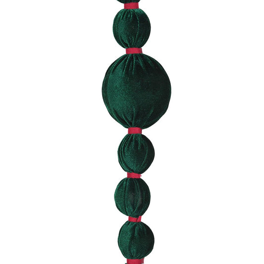 Bobble Garland in Emerald