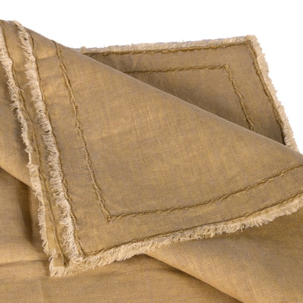 Napkins Old Gold (Set of 4)