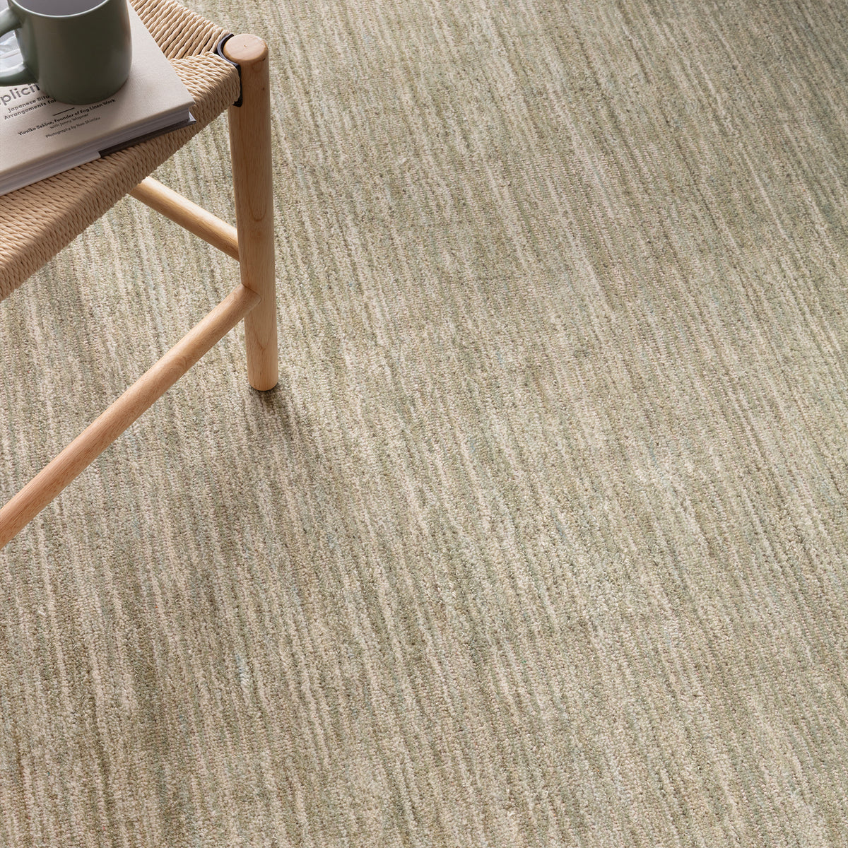 Hazy Rug (Pistachio Green)