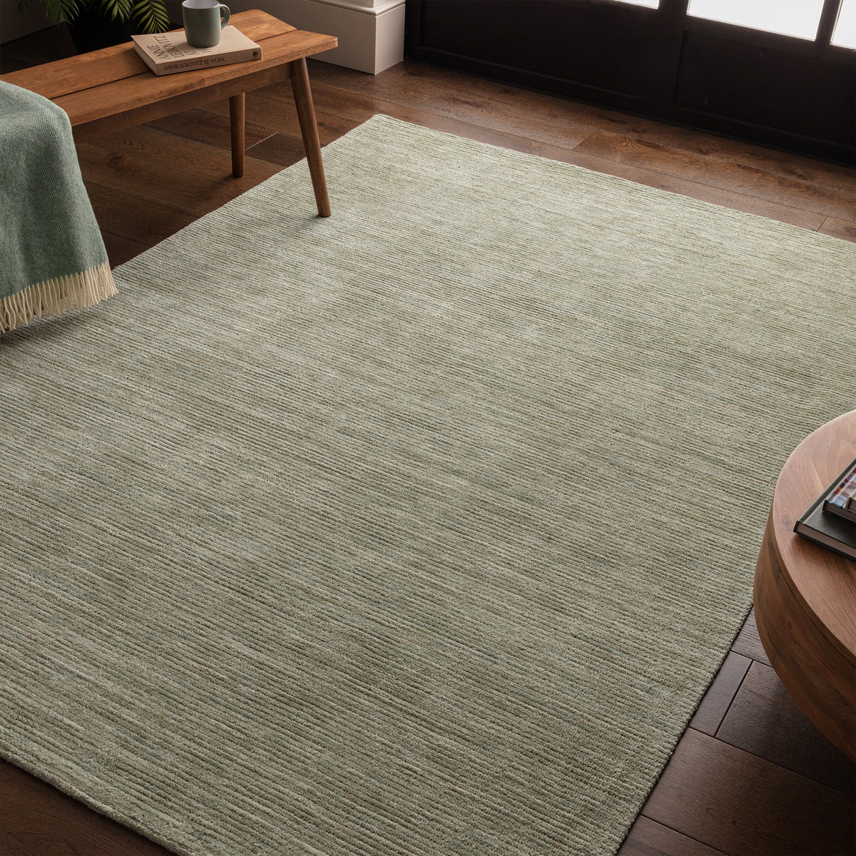 Hazy Rug (Pistachio Green)
