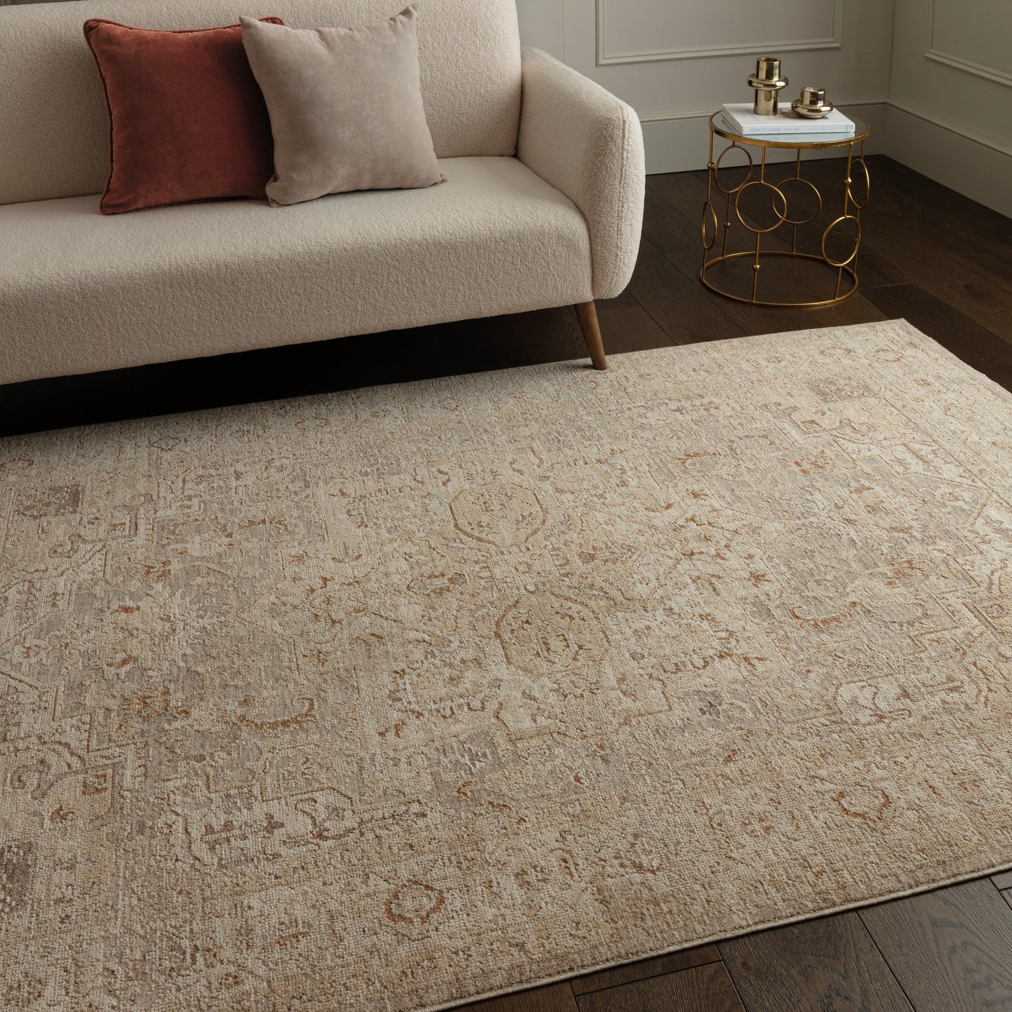 Heriz Serapi Rug (Beige)