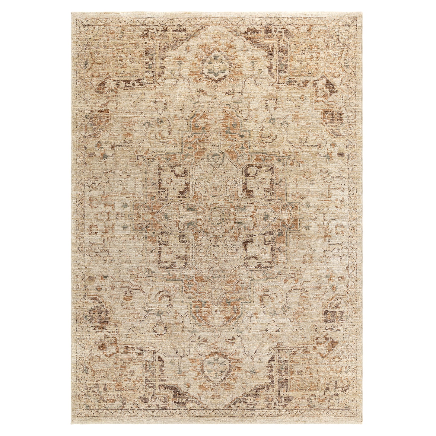 Heriz Serapi Rug (Copper)