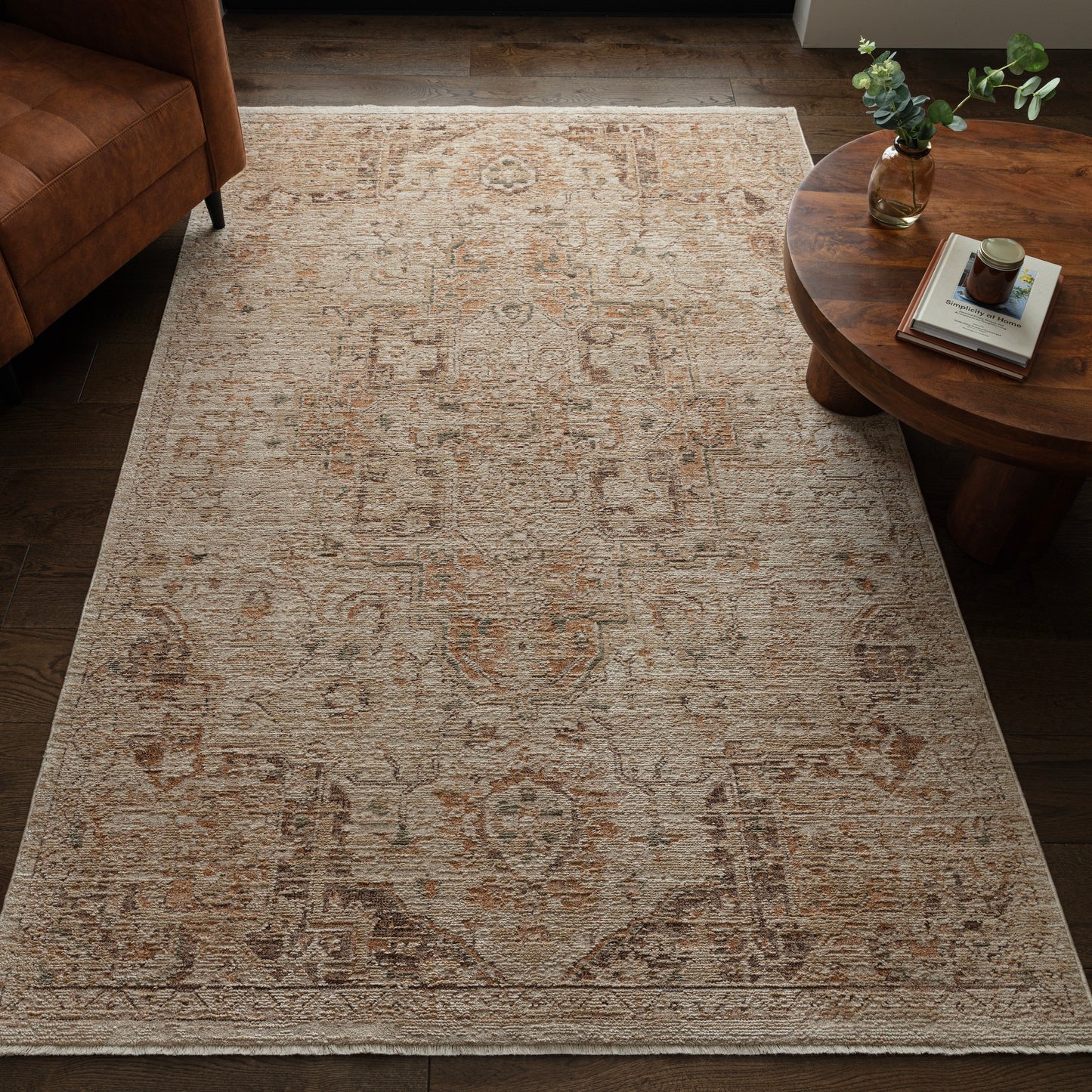 Heriz Serapi Rug (Copper)