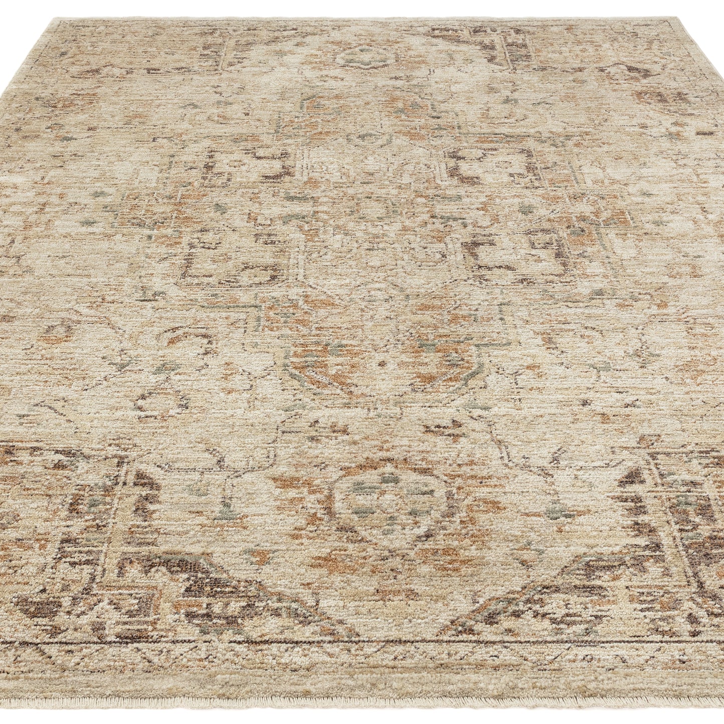 Heriz Serapi Rug (Copper)