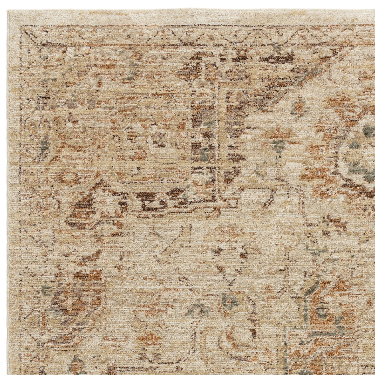 Heriz Serapi Rug (Copper)