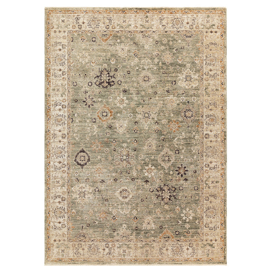Heriz Ornate Rug (Green)