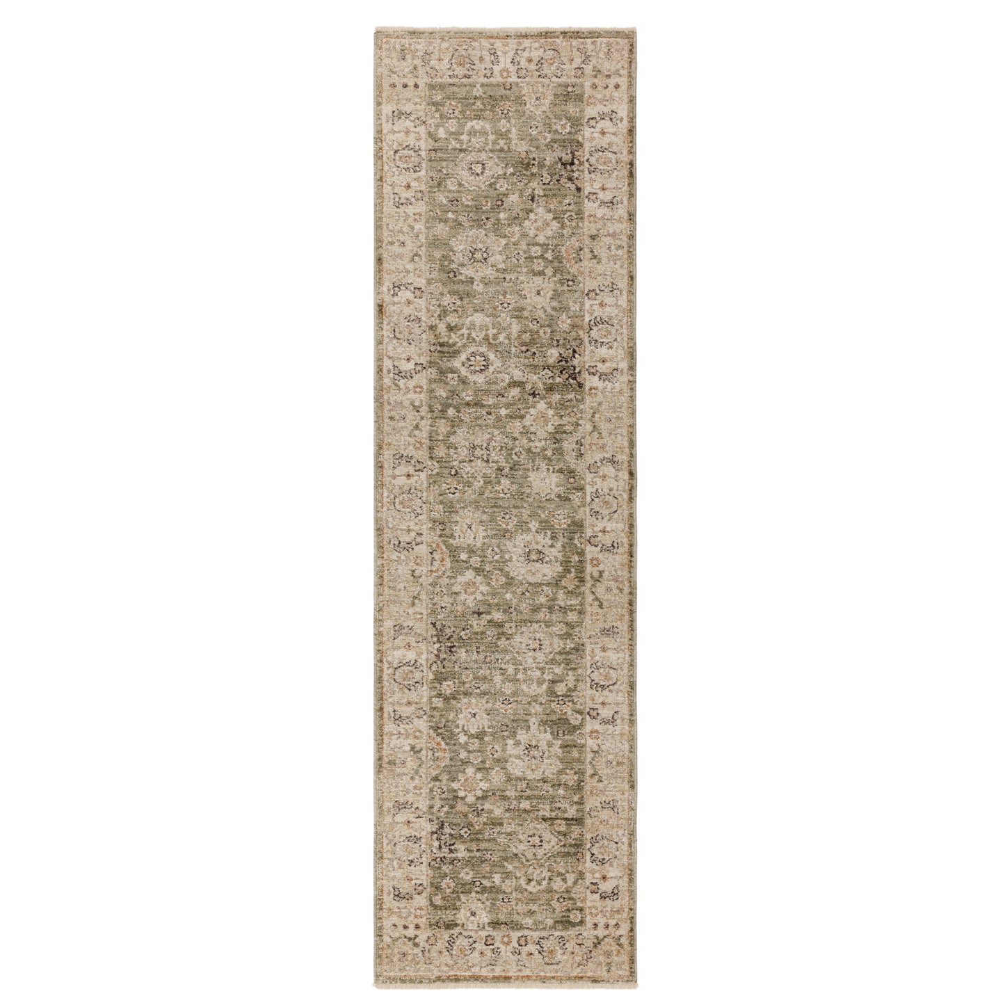 Heriz Ornate Rug (Green)