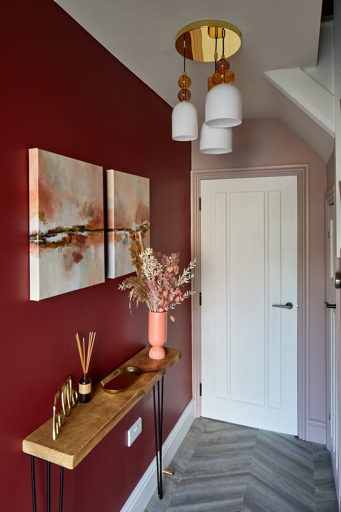 Ribbed Coral Vase | HKLIVING