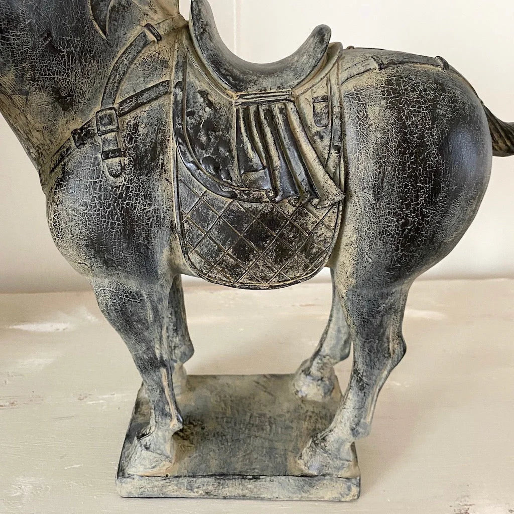 Rustic Style Horse Ornament