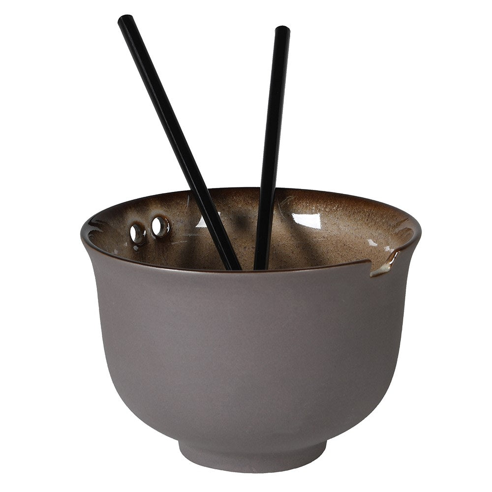 Takiya Noodles Bowls with Chopsticks (set of 2)