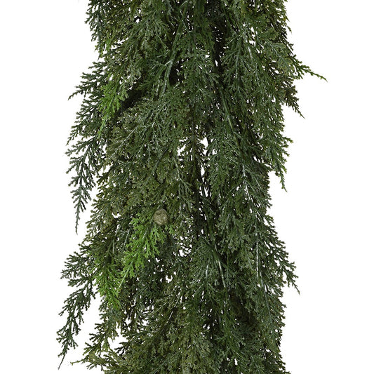 6ft. Cedar with Seeds Garland