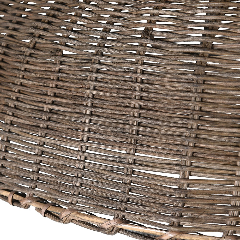 Round Rattan Pendant Light