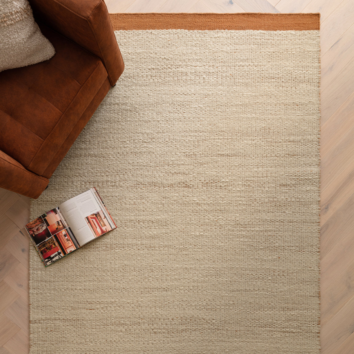 Lima Rug (Rust)
