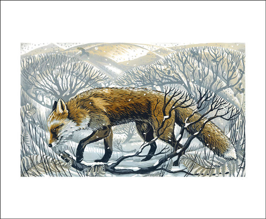 Winter Fox - Christmas Card