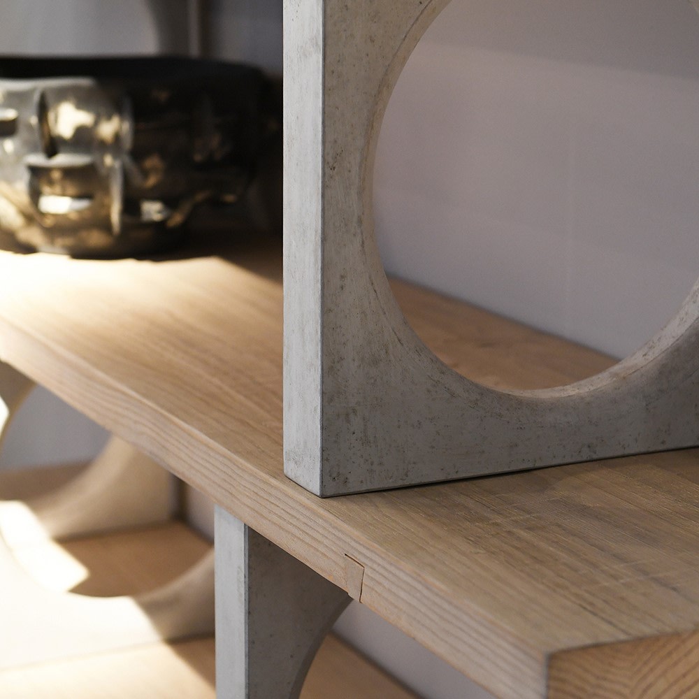 Mirage Circle Shelving Unit