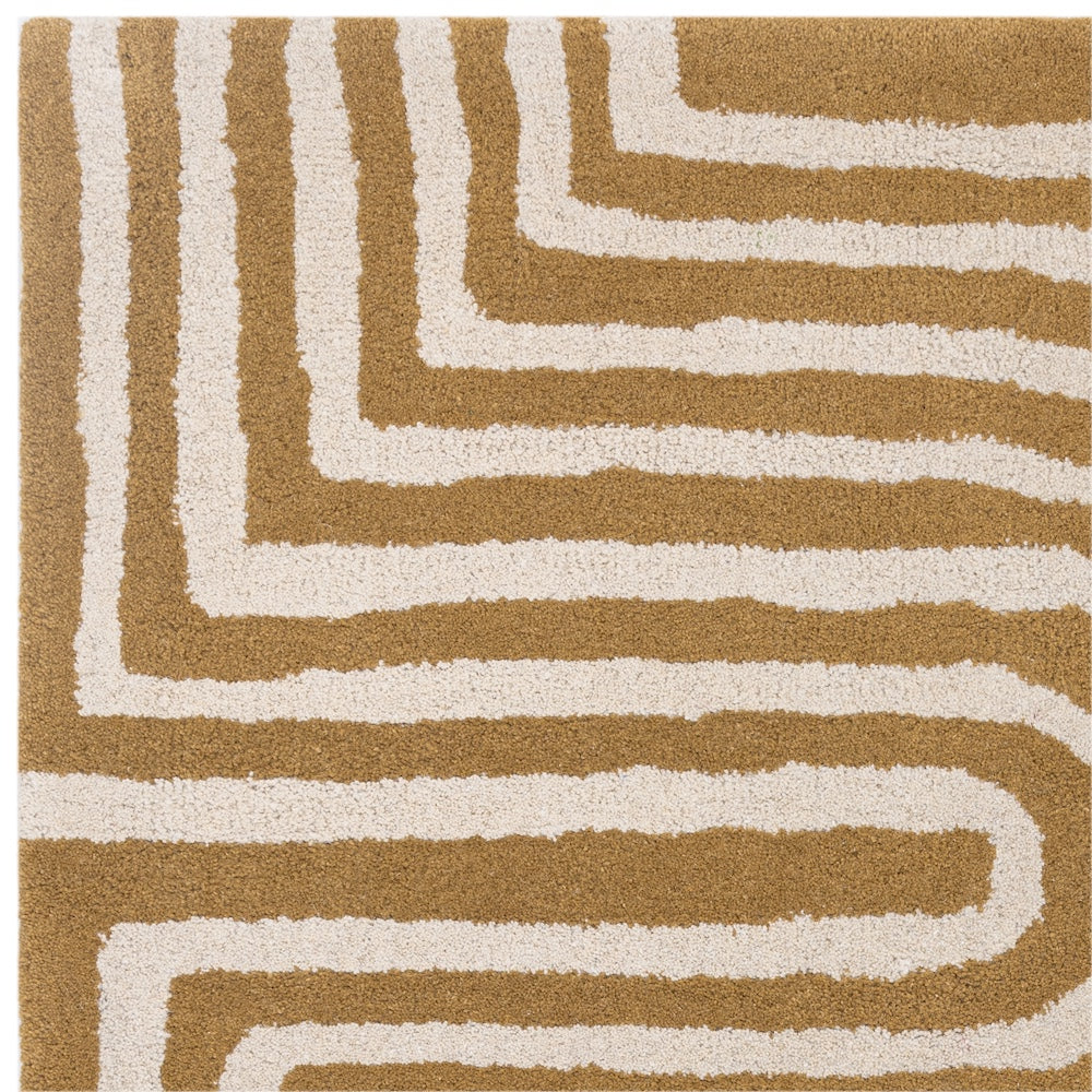 Reef Curve Rug (Ochre)