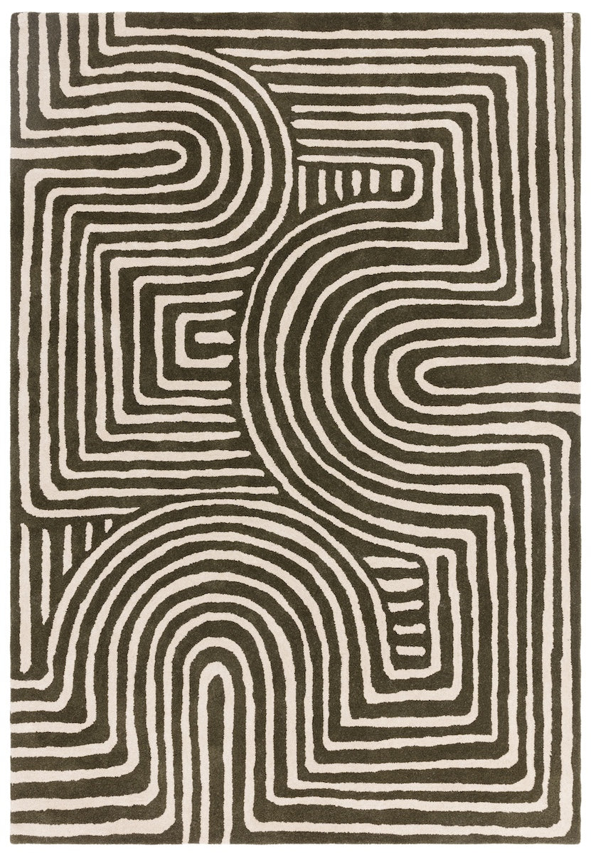 Reef Curve Rug (Forest)