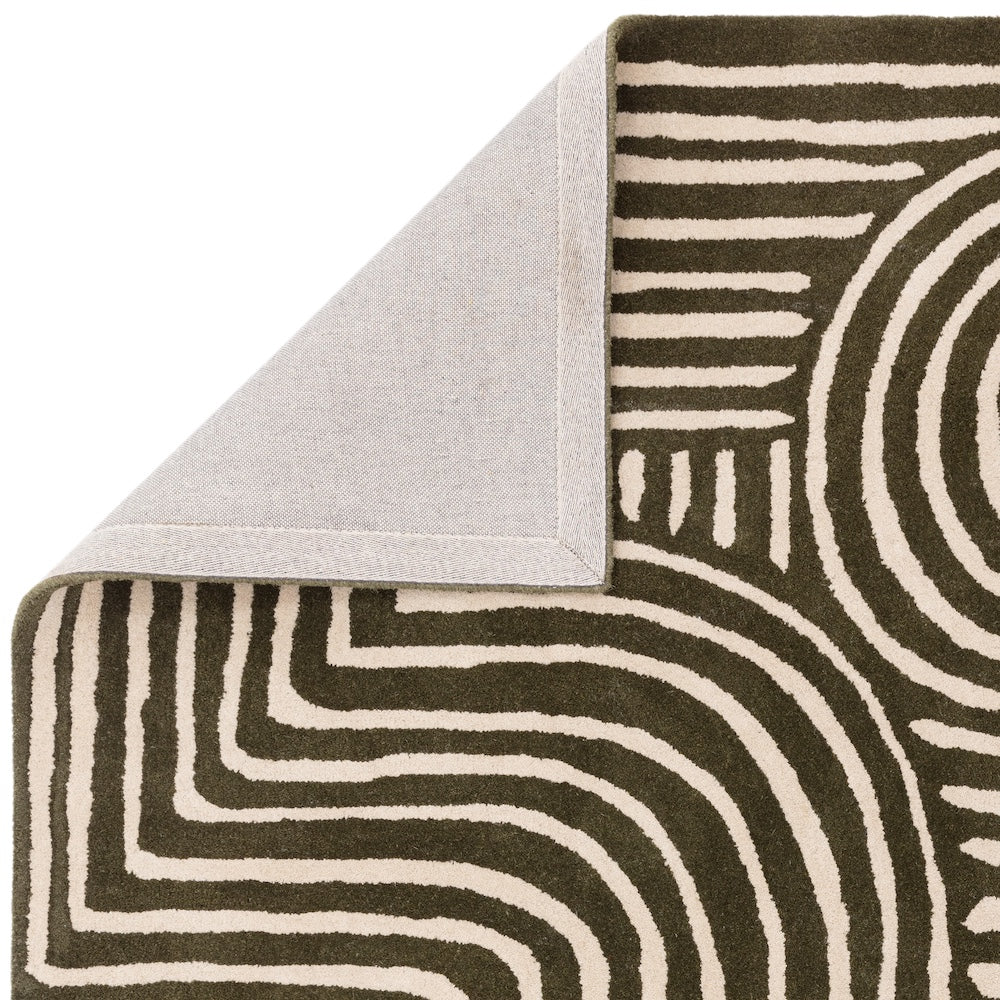Reef Curve Rug (Forest)