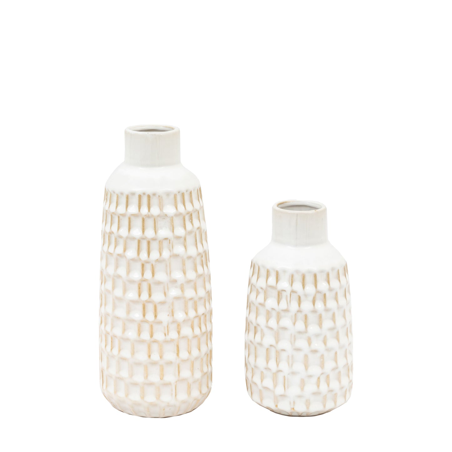 Reno Reactive Glaze Vase (set of 2)