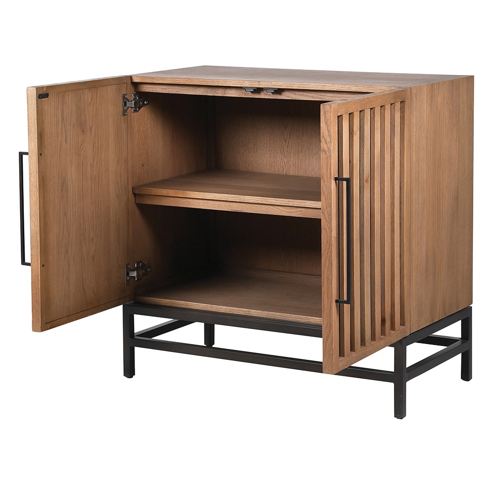 Industrial Slatted Sideboard