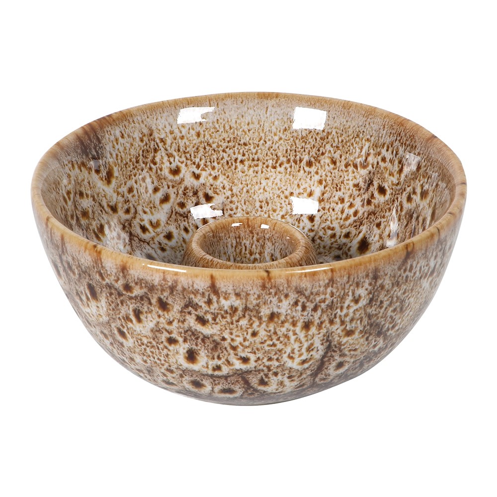 Slip Glaze Candle Holder
