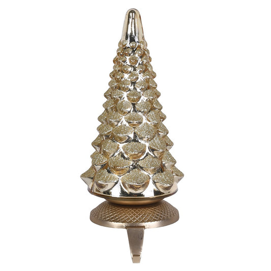 Gold Tree Stocking Holder