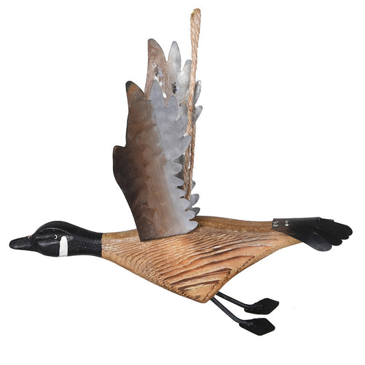 Canadian Goose in Flight Bauble