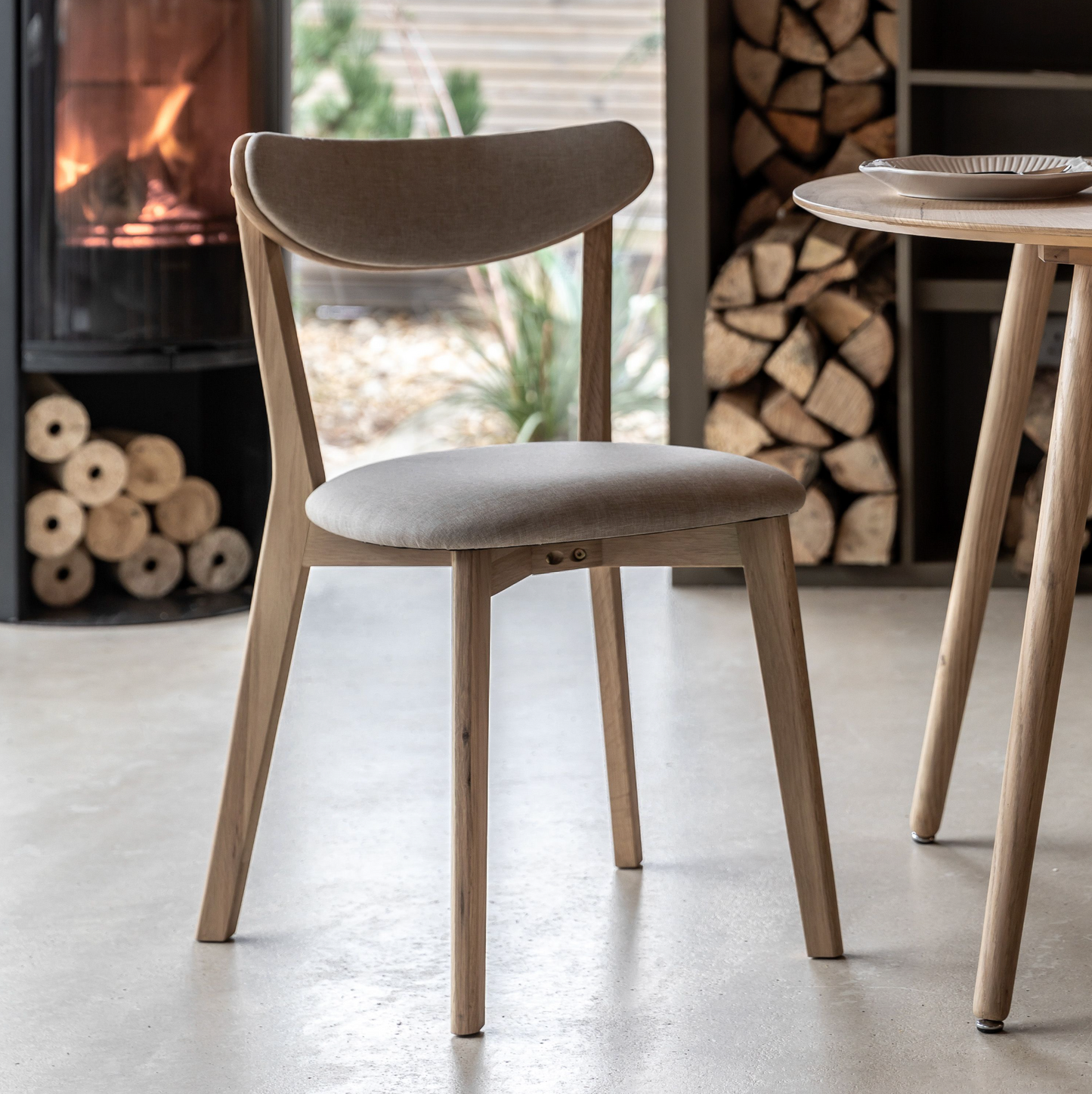 Hatfield Dining Chair - Natural (set of 2)